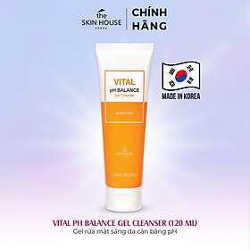 T66 Gel rửa mặt sáng da cân bằng pH - VITAL PH BALANCE GEL CLEANSER 120ml