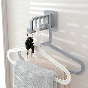Mua Móc Treo Quần Áo Gắn Tường Không Cần Khoan Thông Minh Tiết Kiệm Không Gian.