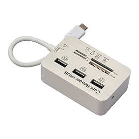 Mua ROGTZ Cáp Type C Sang Hub Usb Kiêm Đầu Đọc Thẻ Đa Năng - Hàng Nhập Khẩu