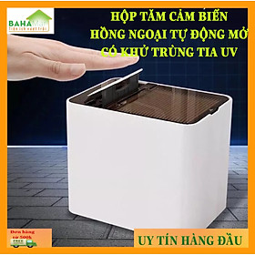 Mua HỘP TĂM CẢM BIẾN HỒNG NGOẠI TỰ ĐỘNG MỞ CÓ KHỬ TRÙNG TIA UV  BAHAMAR  tự mở khi có chuyển động để tăm được đẩy ra  g nghệ thông minh mới dùng cảm ứng đ