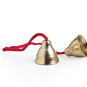 Cặp chuông đồng cảm ứng Bells with ribbon - Góc âm nhạc, dụng cụ thanh nhạc