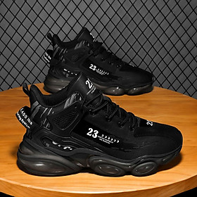 Giày nam thời trang Giày bóng rổ nam cao cấp Color: 993-Black blue Shoe Size: 39 Foot length24.5CM