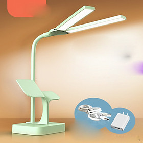 Đèn học, đèn đọc sách LED 550TD3 chống cận để bàn cao cấp Pin 2500mah, 3 chế độ sáng, ánh sáng vàng bảo vệ mắt (kèm cục sạc và dây )