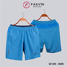  Quần đùi nam Fasvin Q21450.HN short thể thao vải gió chun trơn mát co giãn 4 chiều