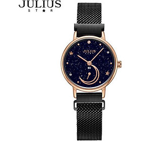 Đồng hồ nữ julius star hàn quốc js-038 có kim giây rốn