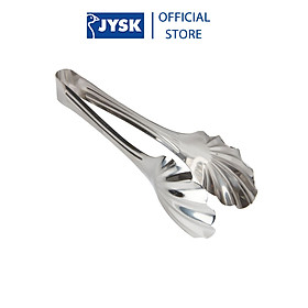 Kẹp thức ăn | JYSK Liam | thép | bạc | D23cm