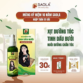 Xịt Dưỡng Tóc Tinh Dầu Bưởi, Xịt Bưởi Rừng, Giảm Rụng Tóc, Mọc Tóc, Khô Xơ Tóc, Hư Tổn Làm mượt Tóc