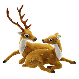 2 Tuần Lộc Trang Trí Noel