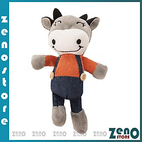 Móc khóa chú lừa tinh nghịch, móc khoen tròn treo chìa khóa, treo balo, trang trí