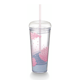 Ly Starbucks Cold Cup  16Oz (473ml) CHY BLM SCT GDN STR