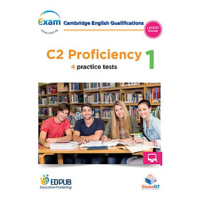 C2 Proficiency 1 with 4 Practice Tests - Latest Format