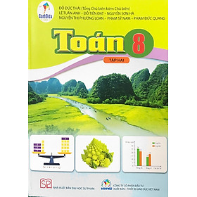 Hình ảnh Sách Toán Lớp 8 Tập 2 - Bộ Cánh Diều