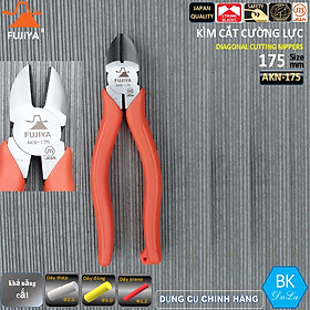 Mua Kìm cắt dây cường lực 7 inch / 175mm Fujiya AKN-175 Công nghệ Nhật Bản- Kềm cắt dây thép dây đồng dây piano