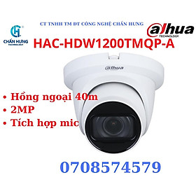 Mua Camera CVI 2MP DAHUA DH-HAC-HDW1200TMQP-A - Hàng chính hãng