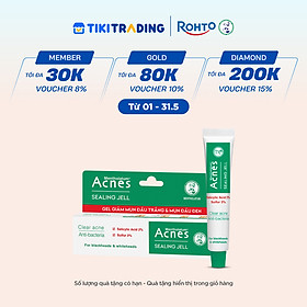 Gel chấm mụn đầu trắng và đầu đen Acnes Sealing Jell 18g