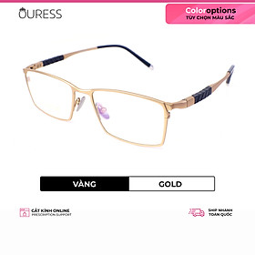 Gọng kính titanium thời trang nam siêu nhẹ siêu bền OURESS sw10003