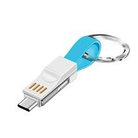 13 Cm Usb Cable 3 In 1 Type C Micro Usb Portable Charging Data Cables