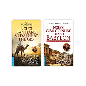 Combo Người Bán Hàng Vĩ Đại Nhất Thế Giới + Người Giàu Có Nhất Thành Babylon (Bộ 2 Cuốn)_FN