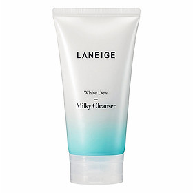 Laneige White Dew Milky Cleanser 150ml + Tặng 1 Innisfree Green Tea Mask Sheet