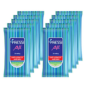 Combo10 Khăn ướt Fressi care For All 20 miếng