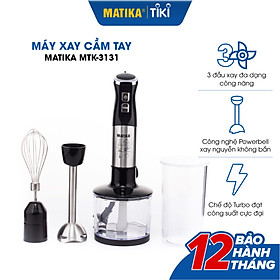 Mua Máy Xay Sinh Tố Cầm Tay MATIKA Đa Năng MTK-3131 - Hàng Chính Hãng