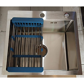 Mua Chậu rửa chén bát 1 hộc inox 304 mờ đúc nguyên khối cao cấp chính hãng Hafen