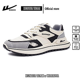 Giày Thể Thao Nam Basic Cổ Thấp Warrior 2022 - W004XAM