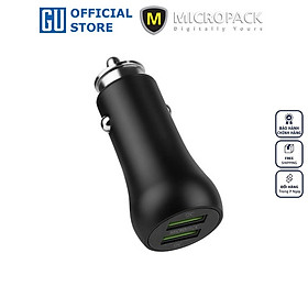 Mua Củ sạc Ôtô MicroPack POWER MOTOR LITE 2 MCC-236QC Hai Cổng USB-A Công Suất 18W Tổng Công Suất 36W Hàng Chính Hãng