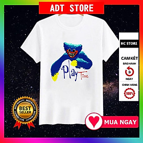 ÁO THUN huggy wuggy poppy playtime mẫu mới cực HOT bán chạy giá rẻ siêu ngầu