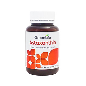 Nâng Cao Hệ Miễn Dịch, Hỗ Trợ Sức Khỏe Toàn Diện Với Viên Uống GreenLife Astaxanthin - 30 Viên