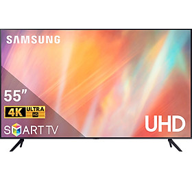 Mua Smart Tivi Samsung 4K 55 inch UA55AU7700KXXV - Hàng Chính Hãng