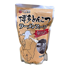 Nước Sốt TONKOTSU Hakata Vị Xương Heo Dùng Nấu Mì Ramen (Bell Foods) gói 1KG