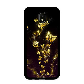 Ốp lưng cho Samsung Galaxy J7 Pro nền bướm vàng 1 - Hàng chính hãng