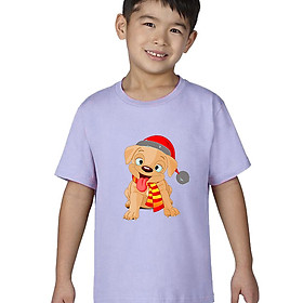 Áo Thun Cho Bé Trai In Hình Cún Con Dễ Thương - Áo Hạnh Phúc