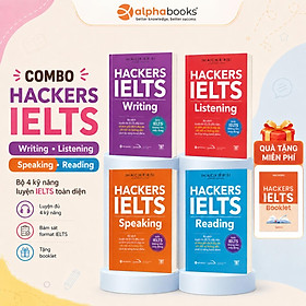 Trọn Bộ 4 Cuốn Hackers IELTS (Listening + Reading + Speaking + Writing)