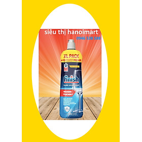 Nước làm bóng và khô chén, đĩa Finish Dishwasher Shine & Dry Lemon 800ml hương chanh - Nước làm bóng finish 800ml