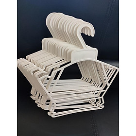 Mua combo 20 móc bộ trẻ em size 0-4 tuổi móc bộ trẻ em dùng cho cửa hàng thời trang siêu thị gia đình mắc nhựa