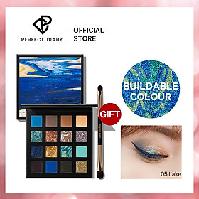 Bảng Phấn Mắt Perfect Diary 16 Màu Lâu Trôi Cao Cấp 18g