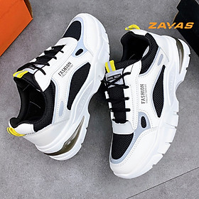Giày thể thao sneaker nữ đế êm nhẹ thoáng khí thương hiệu ZAVAS - S396 - 36