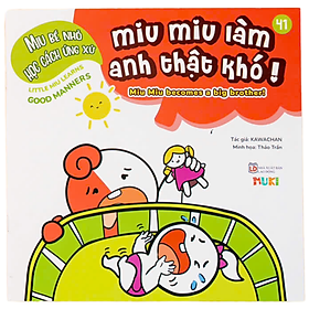 Sách Ehon Kĩ Năng Sống Song Ngữ - Bộ 54 tập Miu Bé Nhỏ, Miu Miu Tự Lập Cho bé từ 1-6 tuổi