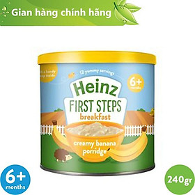 Bột Ăn Dặm Cháo Kem Vị Chuối HEINZ 240g