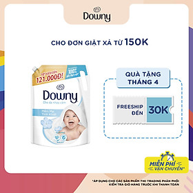 Nước Xả Vải Downy Dịu Nhẹ Túi 2.6L cho Da Nhạy Cảm