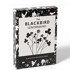 Bộ bài Blackbird Lenormand 36 lá bài tặng đá thanh tẩy