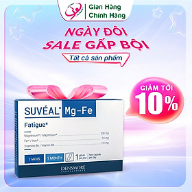 Vitamin Bầu Suvéal Mg - Fe: Giảm Nghén, Mất Ngủ, Stress, Chuột Rút, Ngăn Ngừa Nguy Cơ Tiền Sản Giật Và Sinh Non