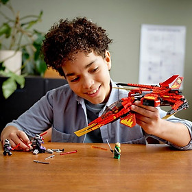 Đồ chơi lắp ráp mô hình LEGO NINJAGO Máy bay tiêm kích của Kai 71704