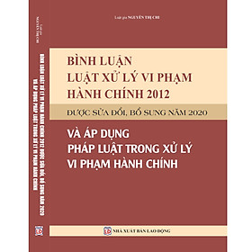 Bình luận Luật Xử lý vi phạm hành chính năm 2012 được sửa đổi, bổ sung năm 2020 và áp dụng pháp luật trong xử lý vi phạm hành chính