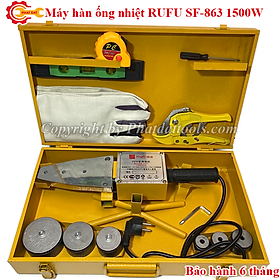 Máy hàn ống nhiệt cỡ lớn RUFU SF863-Đầu hàn 20-63-Công suất 1500W-Đủ đồ