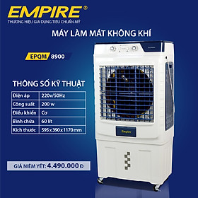 QUẠT ĐIỀU HÒA EMPIRE 8900- HÀNG CHÍNH HÃNG