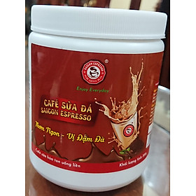 Cà phê sữa đá Saigon Espresso hòa tan, HỦ NHỰA 320g/hủ