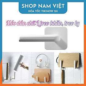 Combo 4 Miếng dán tường treo kệ bếp, kệ nhà tắm